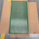 1250 x 635 mm olieveldvervangend schalieschudscherm